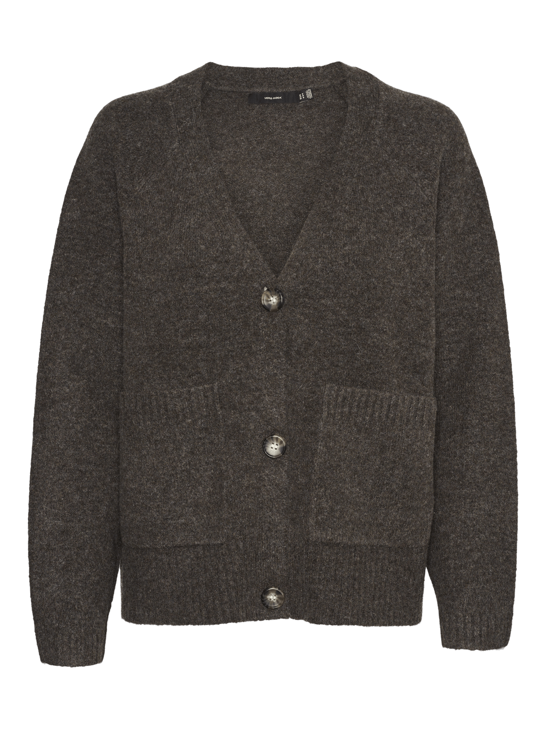 VMBOOM Knit Cardigan - Chocolate Torte - VERO MODA & VILA Bergvik